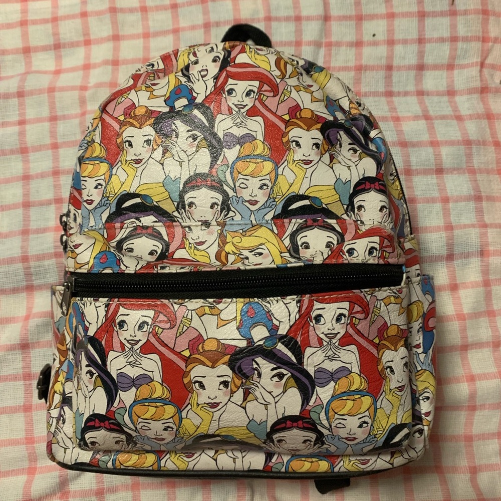 Disney Loungefly Multicolor Princess Backpack